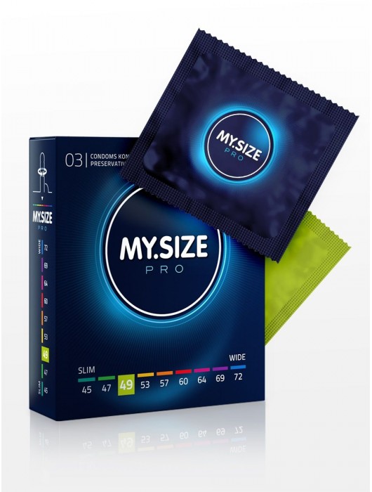 Презервативы MY.SIZE размер 49 - 3 шт. - My.Size - купить с доставкой в Бердске