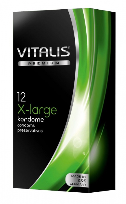 Презервативы увеличенного размера VITALIS PREMIUM x-large - 12 шт. - Vitalis - купить с доставкой в Бердске