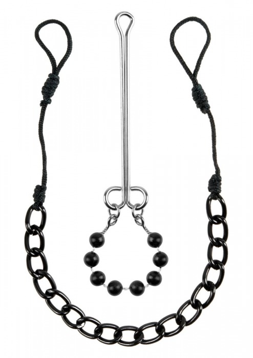 Интимные украшения с бусинами NIPPLE   CLIT JEWELRY - Pipedream - купить с доставкой в Бердске