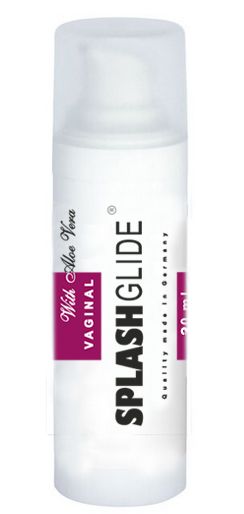 Ухаживающий лубрикант на водной основе Splashglide Vaginal With Aloe Vera - 30 мл. - Splashglide - купить с доставкой в Бердске