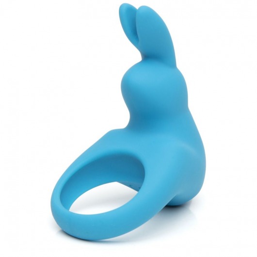 Голубое эрекционное виброкольцо Happy Rabbit Rechargeable Rabbit Cock Ring - Happy Rabbit - в Бердске купить с доставкой