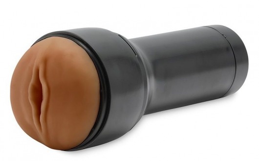 Коричневый мастурбатор-вагина Feel Stroker - Kiiroo - в Бердске купить с доставкой