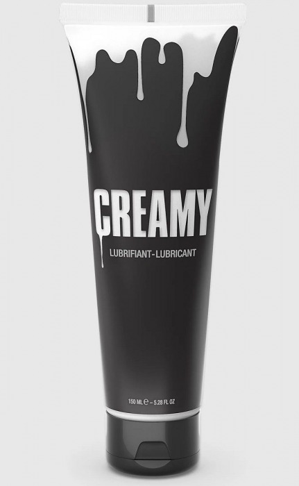 Смазка на водной основе Creamy с консистенцией спермы - 150 мл. - Strap-on-me - купить с доставкой в Бердске