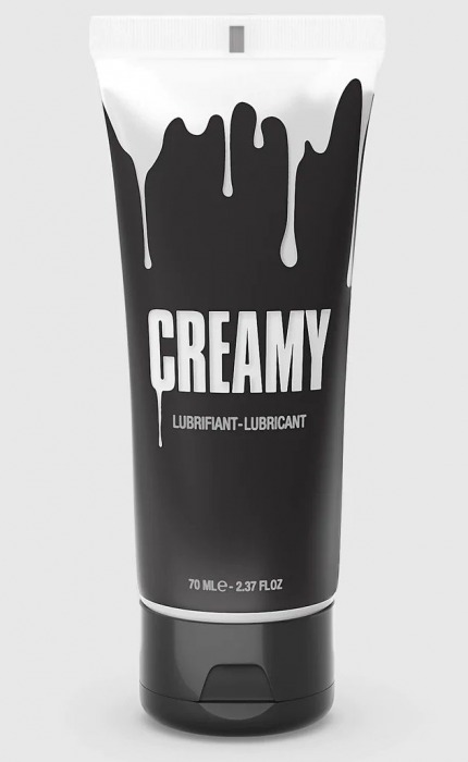 Смазка на водной основе Creamy с консистенцией спермы - 70 мл. - Strap-on-me - купить с доставкой в Бердске