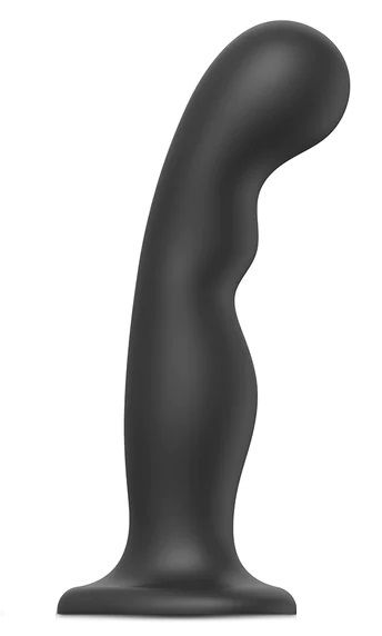 Черная насадка Strap-On-Me Dildo Plug P G size XXL - Strap-on-me - купить с доставкой в Бердске
