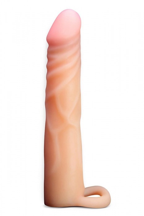 Телесная насадка на пенис Cock Xtender - 17,7 см. - Blush Novelties - в Бердске купить с доставкой
