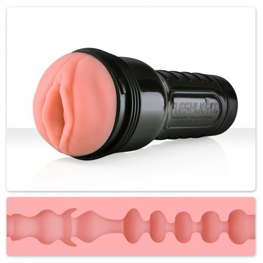 Мастурбатор-вагина Fleshlight - Pink Lady Mini-Lotus - Fleshlight - в Бердске купить с доставкой