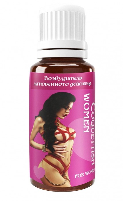 Возбудитель мгновенного действия Coquettish Women - 30 мл. - Миагра - купить с доставкой в Бердске
