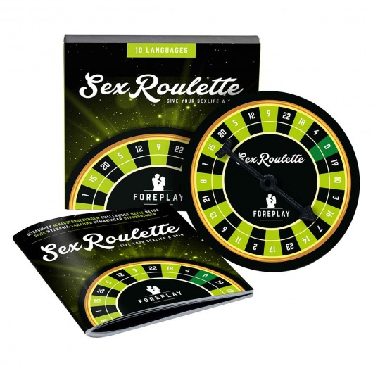 Настольная игра-рулетка Sex Roulette Foreplay - Tease&Please - купить с доставкой в Бердске