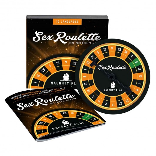 Настольная игра-рулетка Sex Roulette Naughty Play - Tease&Please - купить с доставкой в Бердске