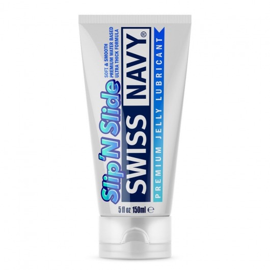 Лубрикант-желе на водной основе Premium Jelly Lubricant - 150 мл. - Swiss navy - купить с доставкой в Бердске