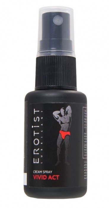 Возбуждающий крем-спрей для мужчин Erotist Vivid Act - 30 мл. - Erotist Lubricants - купить с доставкой в Бердске