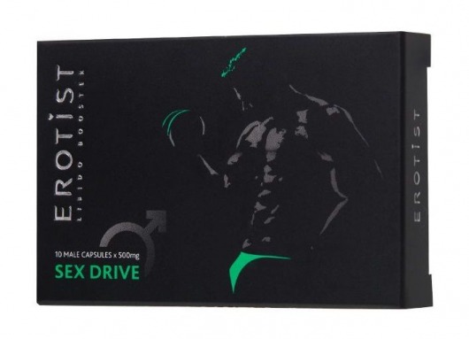 Капсулы для мужчин для повышения либидо Erotist SEX DRIVE - 10 капсул (500 мг.) - Erotist Libido Booster - купить с доставкой в Бердске