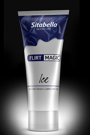 Силиконовая гель-смазка FLIRT MAGIC Ice с лёгким пролонгирующим эффектом - 75 мл. - Sitabella - купить с доставкой в Бердске