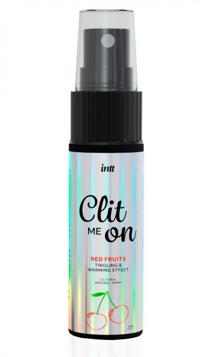 Клиторальный возбуждающий спрей Clit Me On Red Fruits - 12 мл. - INTT - купить с доставкой в Бердске