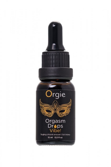 Возбуждающий гель для клитора ORGIE Orgasm Drops Vibe - 15 мл. - ORGIE - купить с доставкой в Бердске