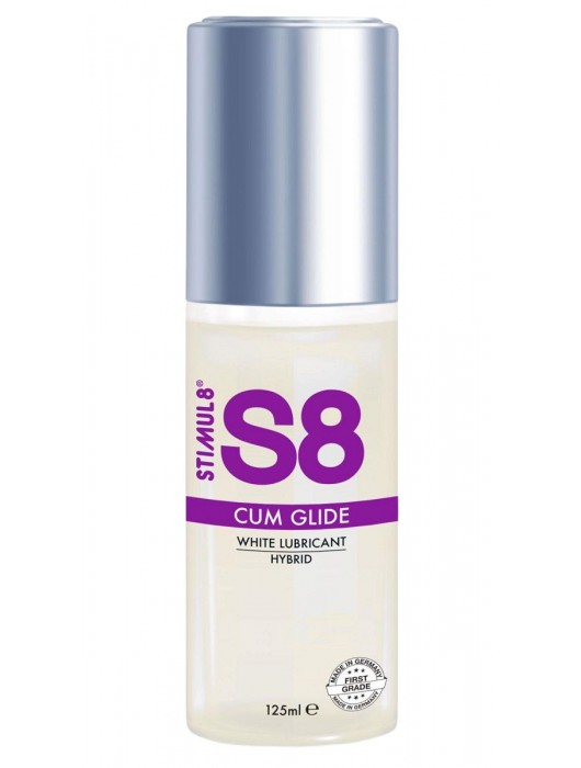 Гибридный лубрикант S8 Hybrid Cum Glide с консистенцией спермы - 125 мл. - Stimul8 - купить с доставкой в Бердске