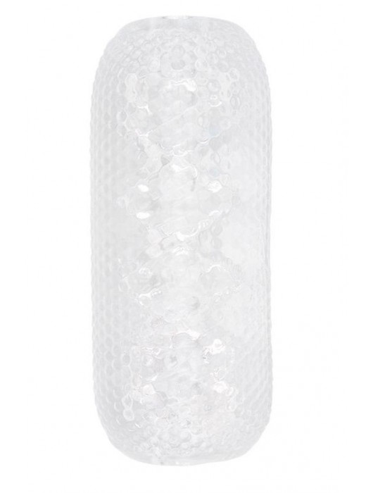 Прозрачный текстурированный мастурбатор Palm Stroker No.4 - Chisa - в Бердске купить с доставкой