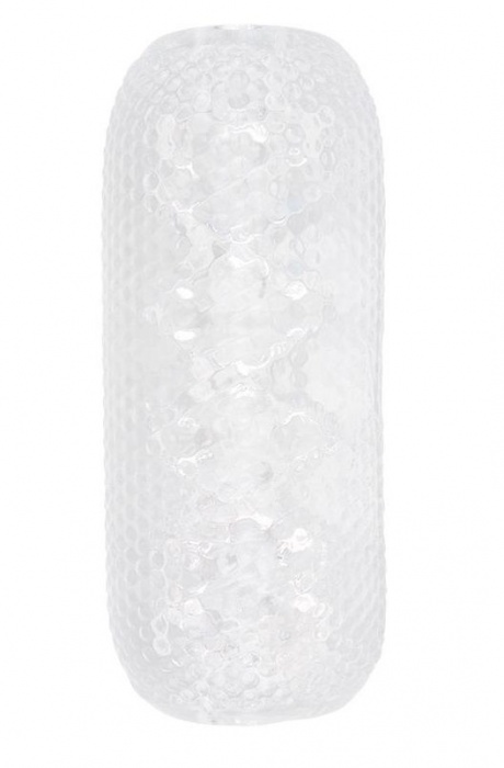 Прозрачный текстурированный мастурбатор Palm Stroker No.6 - Chisa - в Бердске купить с доставкой