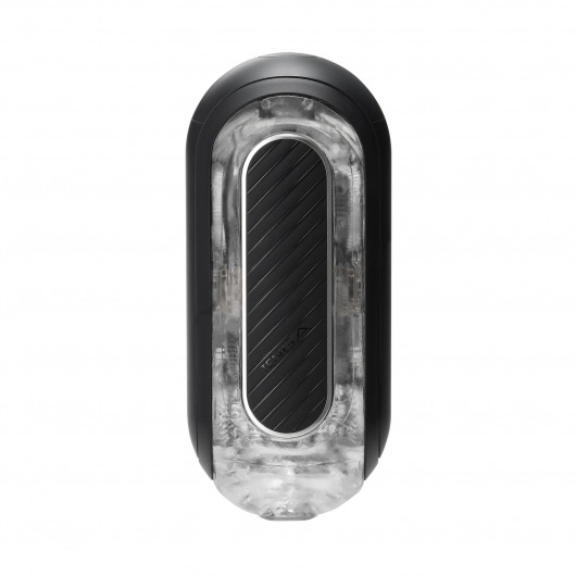 Черный мастурбатор Tenga Flip Zero Gravity с вибрацией - Tenga - в Бердске купить с доставкой