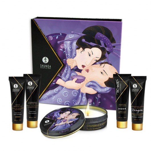 Подарочный набор Geishas secret из 5 предметов - Shunga - купить с доставкой в Бердске