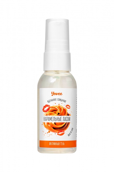 Съедобная гель-смазка Yovee «Карамельные ласки» с Д-пантенолом и вкусом Dulce de Leche - 50 мл. - ToyFa - купить с доставкой в Бердске