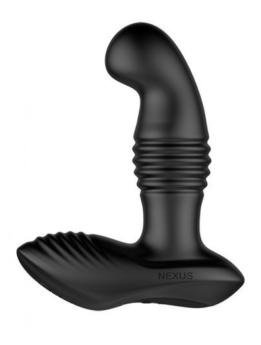Черный массажер простаты Nexus Thrust с возвратно-поступательными движениями - 13,8 см. - Nexus Range - в Бердске купить с доставкой