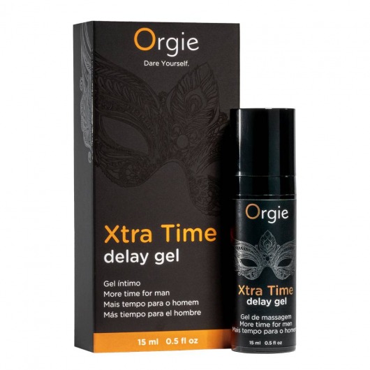 Продлевающий гель Orgie Xtra Time Delay Gel - 15 мл. - ORGIE - купить с доставкой в Бердске