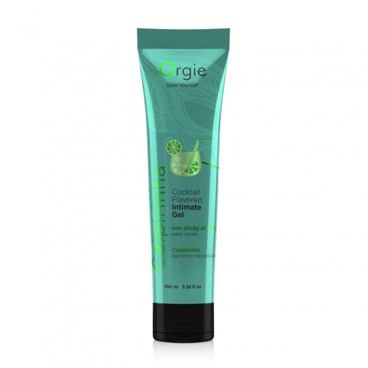 Съедобный интимный гель Orgie Lube Tube Cocktail Caipirinha - 100 мл. - ORGIE - купить с доставкой в Бердске