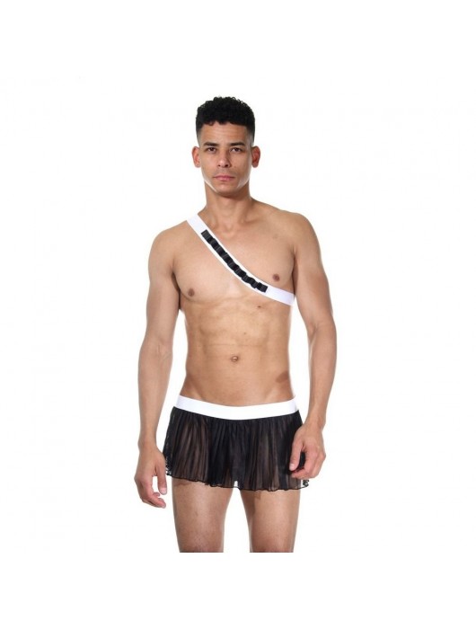 Черно-белый мужской игровой костюм  Охотник - La Blinque купить с доставкой