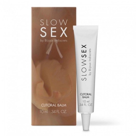Бальзам для клитора Slow Sex Clitoral Balm - 10 мл. - Bijoux Indiscrets - купить с доставкой в Бердске