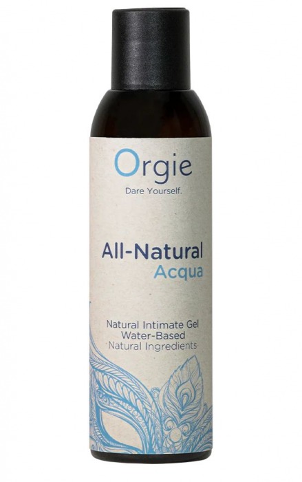 Интимный гель на водной основе Orgie All-Natural Acqua - 150 мл. - ORGIE - купить с доставкой в Бердске