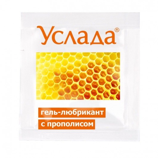 Гель-лубрикант «Услада с прополисом» - 3 гр. - Биоритм - купить с доставкой в Бердске