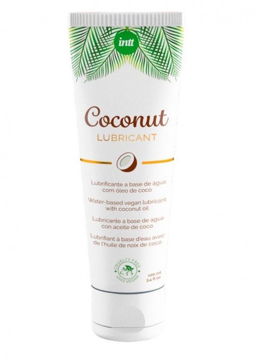 Веганская смазка на водной основе Coconut Lubricant - 100 мл. - INTT - купить с доставкой в Бердске