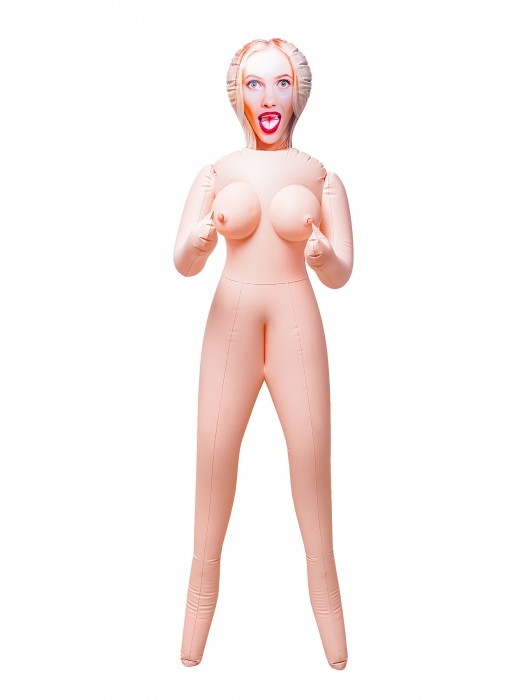 Надувная секс-кукла Lilit с тремя рабочими отверстиями - ToyFa - в Бердске купить с доставкой