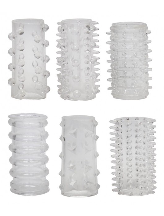 Набор из 6 насадок с шипиками Red Roses - Orion - в Бердске купить с доставкой