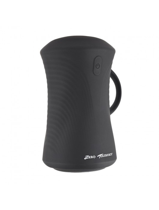 Черный вибромастурбатор с гироскопом Gyro Stroke - Zero Tolerance - в Бердске купить с доставкой