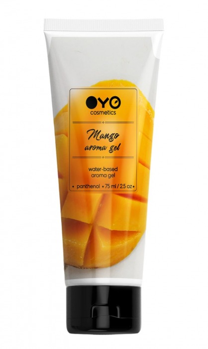 Лубрикант на водной основе OYO Aroma Gel Mango с ароматом манго - 75 мл. - OYO - купить с доставкой в Бердске