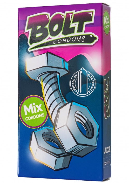 Набор презервативов Bolt Condoms - Luxe - купить с доставкой в Бердске