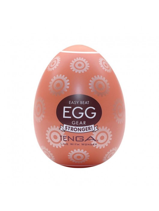 Мастурбатор-яйцо Tenga Egg Gear - Tenga - в Бердске купить с доставкой