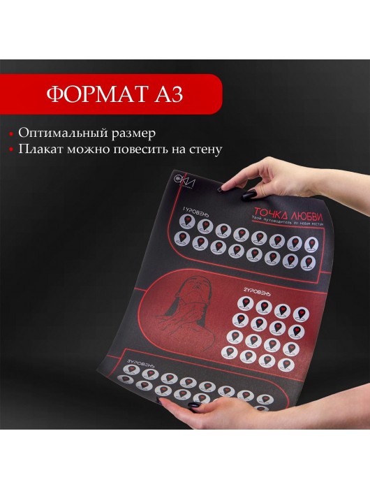 Плакат для двоих  Точка любви  со скретч-слоем - Сима-Ленд - купить с доставкой в Бердске