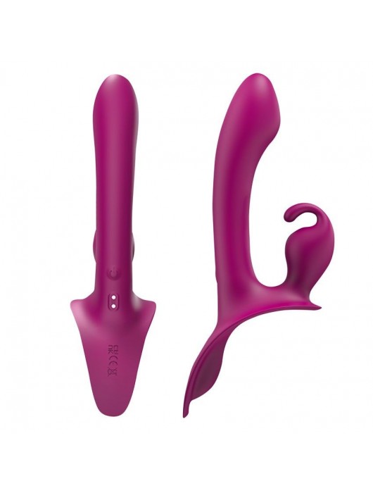 Сливовый страпон Lord Rabbit - S-HANDE - купить с доставкой в Бердске