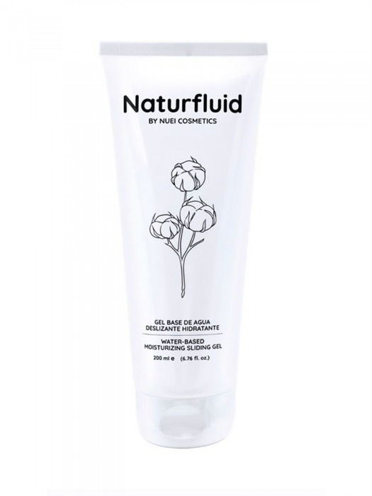 Экстраскользкий лубрикант на водной основе Nuei Naturfluid - 200 мл. - Nuei cosmetics - купить с доставкой в Бердске