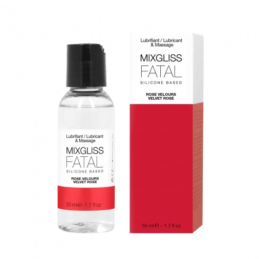 Силиконовый флюид с ароматом розы Mixgliss Fatal Velvet Rose - 50 мл. - Mixgliss - купить с доставкой в Бердске