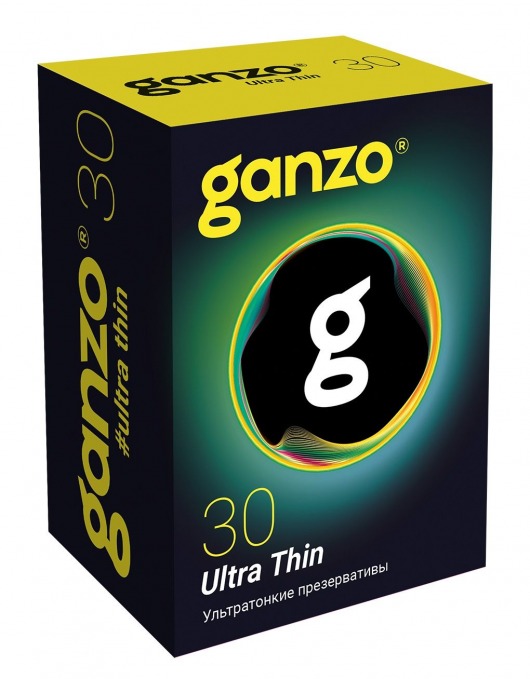 Супертонкие презервативы Ganzo Ultra thin - 30 шт. - Ganzo - купить с доставкой в Бердске