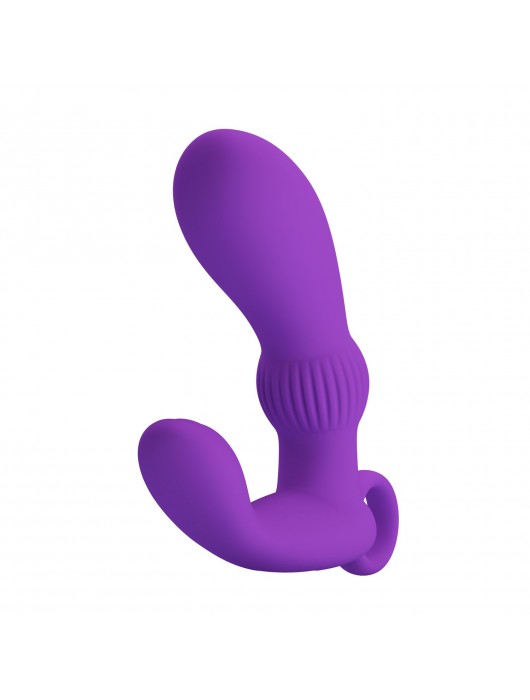 Фиолетовый вибромассажёр для массажа простаты Cayla - 11,2 см. - Baile - в Бердске купить с доставкой