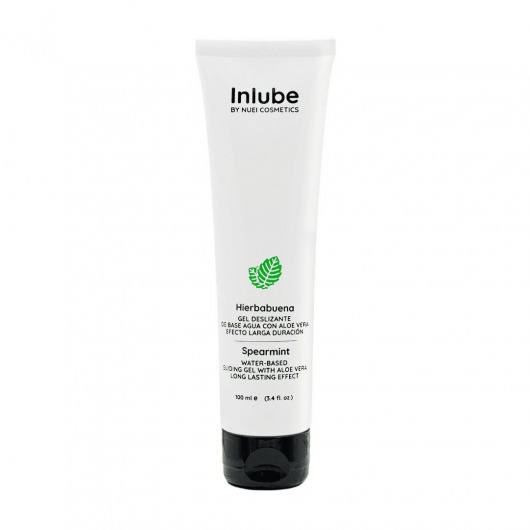 Водный лубрикант Nuei Inlube с алоэ вера и ароматом мяты - 100 мл. - Nuei cosmetics - купить с доставкой в Бердске