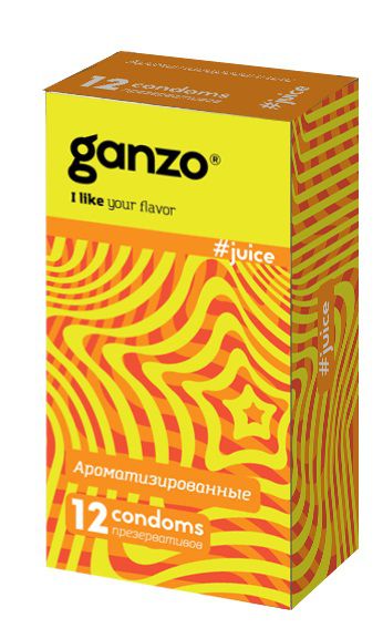 Ароматизированные презервативы Ganzo Juice - 12 шт. - Ganzo - купить с доставкой в Бердске