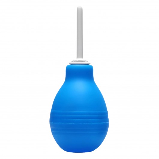Анальный душ Enema Bulb Blue - XR Brands - купить с доставкой в Бердске