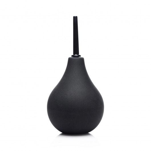 Черный анальный душ Thin Tip Enema Bulb - XR Brands - купить с доставкой в Бердске